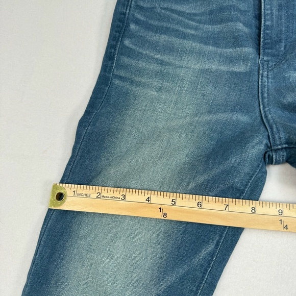 Abercrombie Fitch Signature Collection Skinny Jean Womens Sz 25 Mid Rise M Wash - Picture 12 of 16